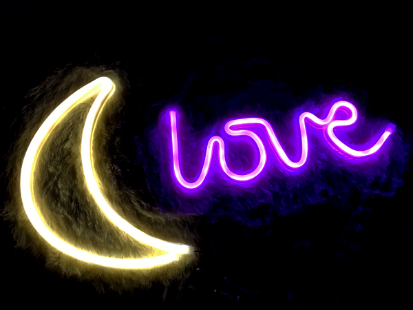 디바이스마트,LED/LCD > LED 인테리어조명 > 장식용 LED,SZH,[리퍼상품] 네온사인조명 달 [SZH-ML-053],사이즈 : 10x30cm / 색상 : 웜화이트(Warm White) / 감성 무드등