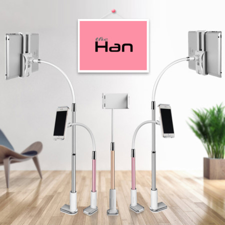 스탠드형 자바라 Design 스마트폰 거치대 (골드) [TST-BED_GD]