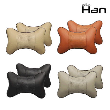 디바이스마트,사무/생활/서적 > 차량/생활/IOT > 차량내부용품 > 카매트/시트/쿠션,주식회사 더한,1 + 1 차량용 인조가죽 목쿠션 (블랙) [TCC-BONE_BK],촘촘한 타공기법으로 우수한 통기성을 자랑하는 양면 인조가죽 목쿠션