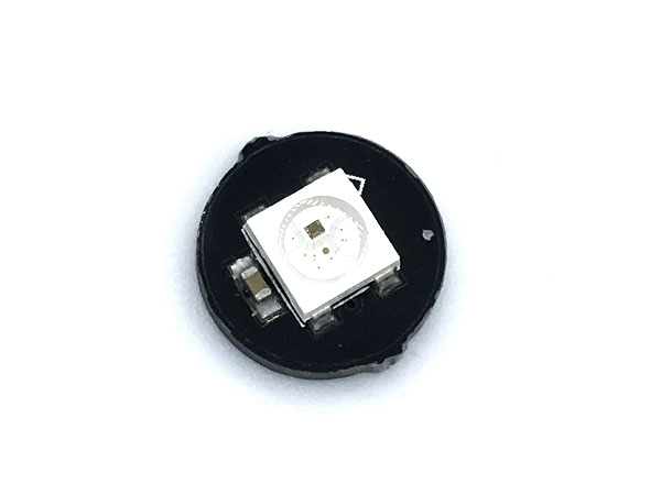 디바이스마트,MCU보드/전자키트 > 디스플레이 > LED,SZH,RGB 네오픽셀 WS2812 LED 원형 모듈 [SZH-CH013],RGB 네오픽셀 LED 원형 모듈, 지름 약 11mm, 높이 약 3mm