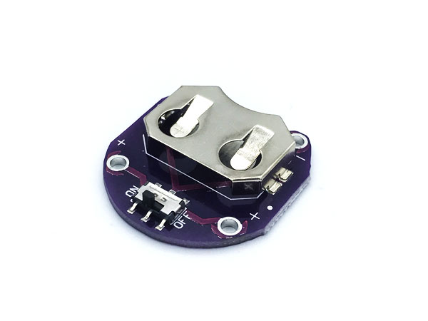 디바이스마트,전원/파워/배터리 > 배터리/배터리홀더 > 배터리홀더 Holder > 버튼·코인용 홀더/클립,SZH,릴리패드 코인 셀 배터리 홀더 스위치 [SZH-CH019],셀 규격 : CR2032 / 셀 갯수 : 1개 / 전압 : 3V / 출력단자 : 스루홀