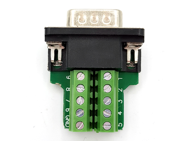디바이스마트,MCU보드/전자키트 > 개발용 장비 > USB/RS232/RS485 컨버터,SZH,DB9 RS232 DIY 터미널블럭 커넥터 - Male (볼트형) [TDB-03],D-sub 커넥터 / 조합형 / Terminal Block 장착 / 납땜 필요 (X) / 케이스 포함 / 볼트형 / MALE / 46.7mm X 34mm X 20.8mm size / 9pin