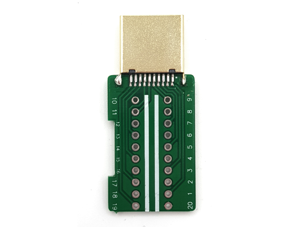 디바이스마트,커넥터/PCB > I/O 커넥터 > USB/IEEE 커넥터 > HDMI/DVI 커넥터,SZH,HDMI 2.0 DIY 터미널블럭 커넥터(납땜형) - Male [TDB-06],20핀 / HDMI 커넥터 / 2.0 Male 타입 변환기판 장착 DIY 납땜 / 사이즈 : 46.8mm X 23mm X 16.5mm
