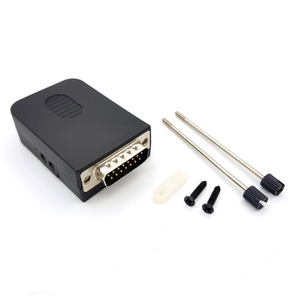 디바이스마트,MCU보드/전자키트 > 개발용 장비 > USB/RS232/RS485 컨버터,SZH,DB15 DIY 터미널블럭 커넥터 - Male (볼트형) [TDB-09],D-sub 커넥터 / 조합형 / Terminal Block 장착 / 납땜 필요 (X) / 케이스 포함 / 볼트형 / MALE / 60mm X 42mm X 20.6mm size / 15pin