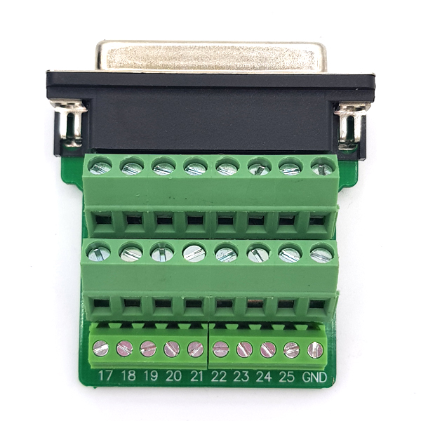 디바이스마트,MCU보드/전자키트 > 개발용 장비 > USB/RS232/RS485 컨버터,SZH,DB25 DIY 터미널블럭 커넥터 - Female (볼트형) [TDB-11],D-sub 커넥터 / 조합형 / Terminal Block 장착 / 납땜 필요 (X) / 케이스 포함 / 볼트형 / FEMALE / 60mm X 56mm X 23.5mm size / 25pin