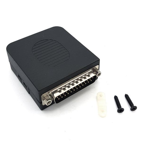 디바이스마트,MCU보드/전자키트 > 개발용 장비 > USB/RS232/RS485 컨버터,SZH,DB25 DIY 터미널블럭 커넥터 - Male (너트형) [TDB-14],D-sub 커넥터 / 조합형 / Terminal Block 장착 / 납땜 필요 (X) / 케이스 포함 / 너트형 / MALE / 60mm X 56mm X 23.5mm size / 25pin