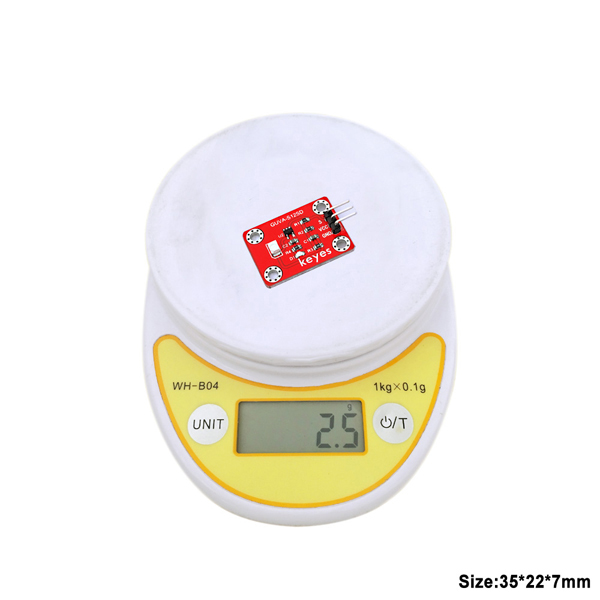 디바이스마트,MCU보드/전자키트 > 센서모듈 > 빛/조도/컬러/UV > 컬러/UV센서,KEYES,아두이노 GUVA-S12SD3528 UV센서 모듈 [KE0076],Working voltage: 3.3-5V (DC), Spectral detection range: 240-370nm, Responsiveness: 0.14A / W, Dark current: 1nA