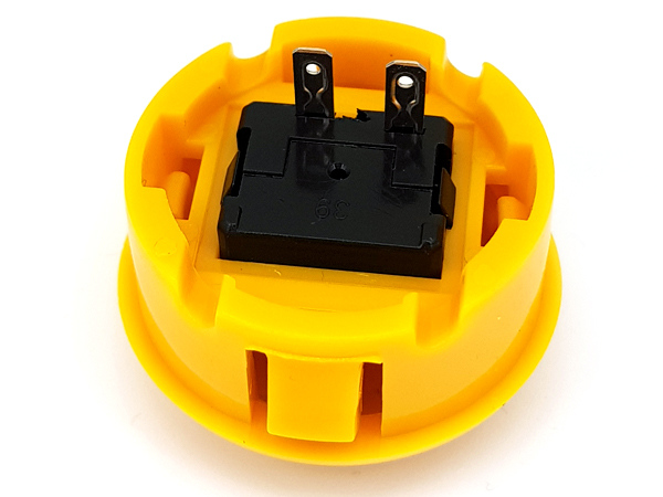 디바이스마트,스위치/부저/전기부품 > 스위치 > 푸쉬버튼 스위치 > 비조광형 스위치,SZH,30mm Arcade Game Machine Switch (Yellow) [SZH-ZR001],30mm 아케이드 게임머신 , 조이스틱 스위치