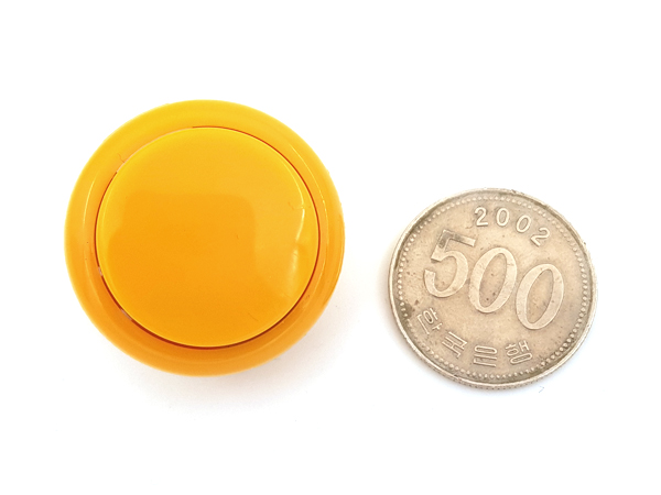 디바이스마트,스위치/부저/전기부품 > 스위치 > 푸쉬버튼 스위치 > 비조광형 스위치,SZH,30mm Arcade Game Machine Switch (Yellow) [SZH-ZR001],30mm 아케이드 게임머신 , 조이스틱 스위치