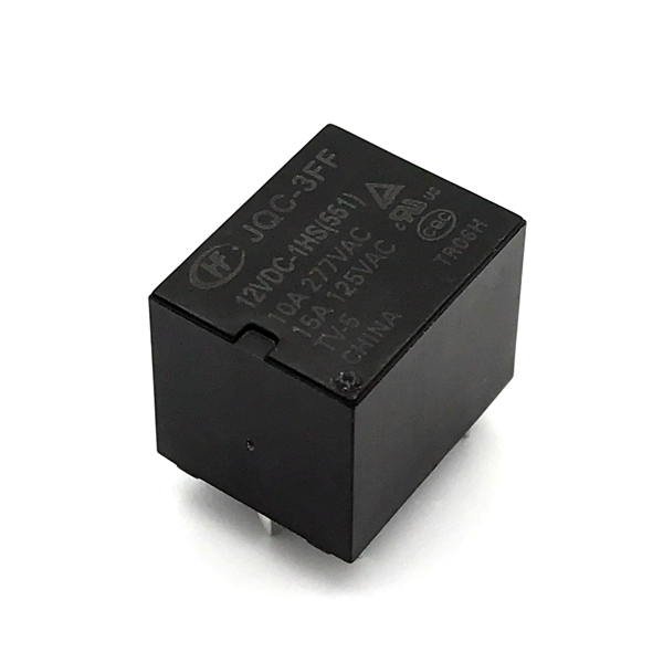 디바이스마트,스위치/부저/전기부품 > 릴레이 > 파워 릴레이,SZH,파워릴레이 JQC-3FF-12VDC-1HS[SZH-EP053],파워 릴레이 / 접촉형식 : SPST-NO (1 Form A) / 코일 전압 : 12VDC / 코일 저항 : 400Ω / 코일 전력 : 360mW / 스위칭 전압(AC) : 277VAC / 스위칭 전류(AC) : 10A / 스위칭 전압(DC) : 28VDC / 스위칭 전류(DC) : 10A