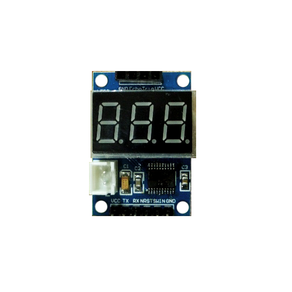 초음파사용 물체감지 및 거리측정 센서용 인터페이스(FND, UART) 모듈 (NS-USDME)