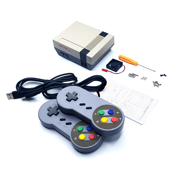 디바이스마트,오픈소스/코딩교육 > 라즈베리파이 > 라즈베리파이 교육용키트,SZH,NESPi+ 호환 라즈베리파이 레트로st 게임기 컨트롤러,복고풍 Nin***do NES 게임기 디자인의 라즈베리파이 컨트롤러입니다. 추억의 게임들로 나만의 게임기를 만들 수 있습니다.  (※1개 주문시 1개 발송됩니다.)