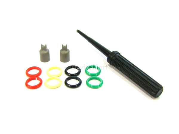 디바이스마트,계측기/측정공구 > 전기/전자 계측기 > 액세서리,SZH,DSO138 오실로스코프용 프로브 2개 P6100,100MHz / 10:1 600V / 2개 1세트