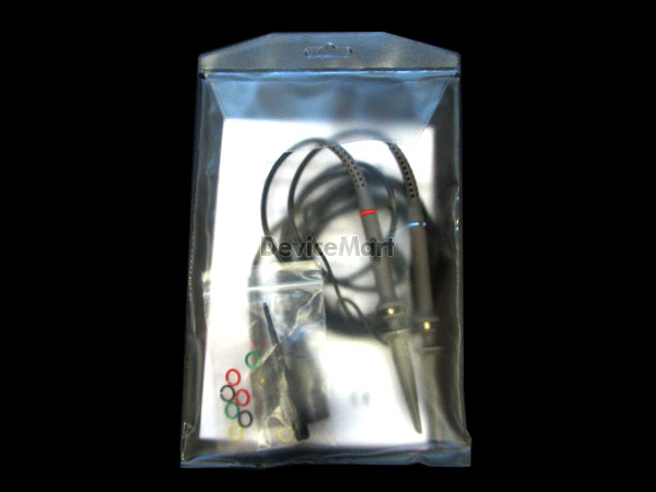 디바이스마트,계측기/측정공구 > 전기/전자 계측기 > 액세서리,SZH,DSO138 오실로스코프용 프로브 2개 P6100,100MHz / 10:1 600V / 2개 1세트