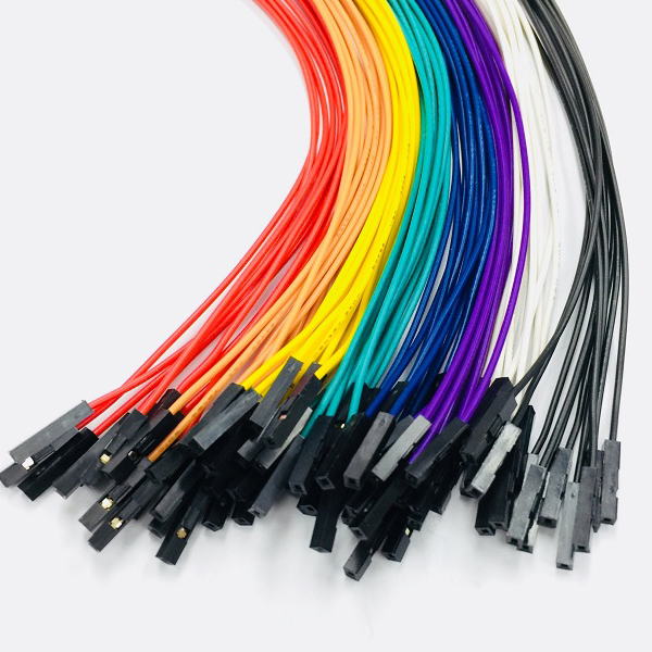 GSH-RainBow Kit (200mm, F/F, 10PCS*8color) 점퍼와이어