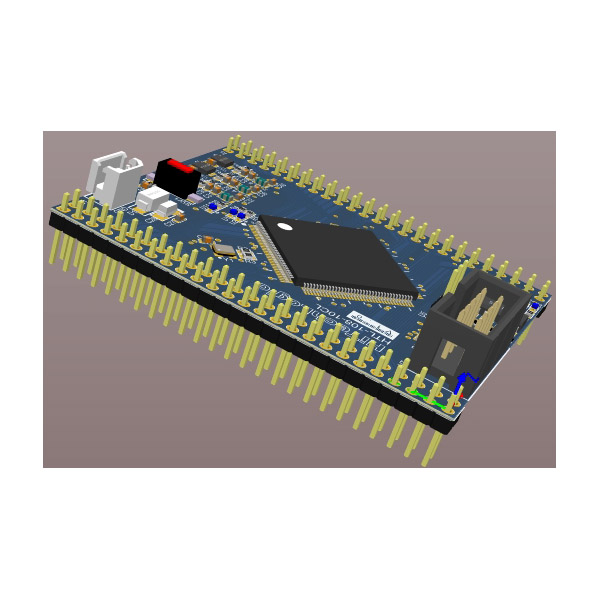 디바이스마트,MCU보드/전자키트 > 프로세서/개발보드 > FPGA,하이텍로직,FPGA Module (HTL-108-10CL),Altera Cyclone10 Family중에서 10CL006YE144I7G, EPCS16(Serial Flash Memory, 16Mbit) Configuration Device를 실장 하였으며 사용자가 이용할 수 있는 80개의 User I/O, CLK 등을 제공한다.