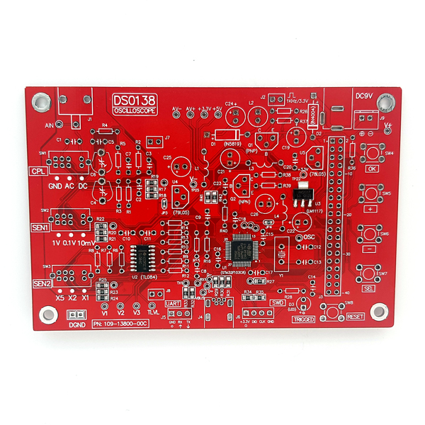 디바이스마트,계측기/측정공구 > 전기/전자 계측기 > 오실로스코프,SZH,DSO138 오실로스코프 DIY 키트 반제품,초저가 DIY오실로스코프입니다. 간단한 측정을 위한 취미용, 휴대용으로 사용하기 적합합니다. ※조립과 납땜이 필요한 제품입니다. 어댑터 및 스냅은 별매입니다. 추가구성상품에서 선택해주세요.