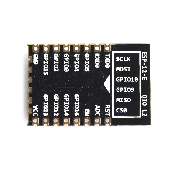 디바이스마트,MCU보드/전자키트 > 통신/네트워크 > 와이파이,Ai-Thinker,[정품] ESP8266 ESP-12E 시리얼 와이파이 모듈 SMD 타입,AI-Thinker 직수입 정품 // 802.11b/g/n Wi-Fi SOC 모듈, AT commands 지원, GPIO2