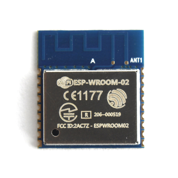 디바이스마트,MCU보드/전자키트 > 통신/네트워크 > 와이파이,Ai-Thinker,[정품] ESP8266 ESP-WROOM-02 시리얼 와이파이 모듈 SMD 타입,AI-Thinker 직수입 정품 // 802.11b/g/n Wi-Fi SOC 모듈, AT commands 지원