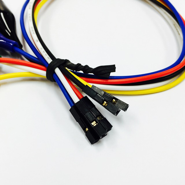 디바이스마트,케이블/전선 > 점퍼/하네스/악어/바나나 > 점퍼 와이어/케이블,거상인,악어클립 점퍼와이어 GSH-03307 (300mm, 5PCS)_Female,검정+빨강+파랑+노랑+하얀 악어클립 / 길이 : 300mm / 수량 : 색상 별 각 1개 / Female / Alligator Test Leads-Test Pin