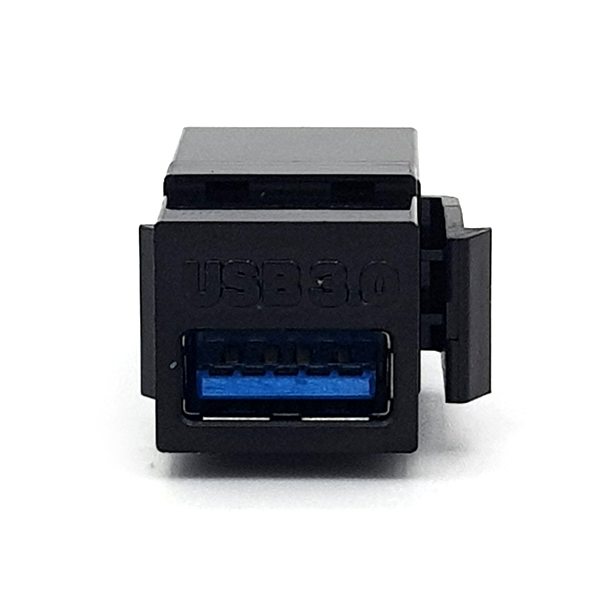디바이스마트,커넥터/PCB > I/O 커넥터 > 젠더류 > USB3.0 젠더,SZH,USB 3.0 AF-AF 젠더(블랙) [YRD-002],USB 2.0호환 USB 3.0 Female To Female 젠더 / 고리를 이용해 얇은 판넬에 장착하여 사용이 가능 / SIZE : 35mm X 16.35mm X 14.6mm