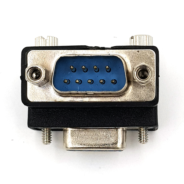 디바이스마트,커넥터/PCB > I/O 커넥터 > 젠더류 > 시리얼/패러럴 젠더,SZH,9PIN D-SUB M/F 시리얼 젠더 (꺾임형) [YRD-013],D-sub 시리얼 연장 젠더 / 90도 꺾임형 앵글타입 /  D-sub 9pin MALE - FEMALE / SIZE 33mm x 30mm x 29mm