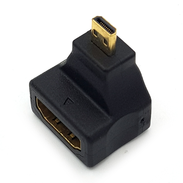 HDMI to Micro HDMI 젠더 (꺾임형) [YRD-014]