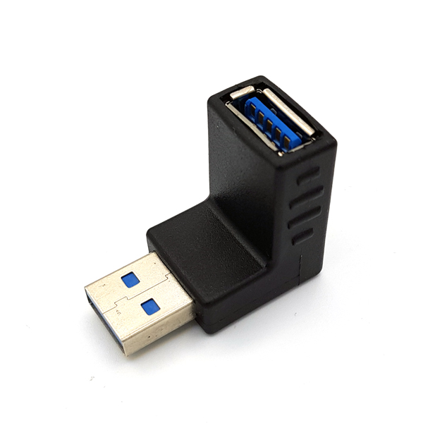 USB 3.0 AM-AF 연장 젠더 (꺾임형) [YRD-015]