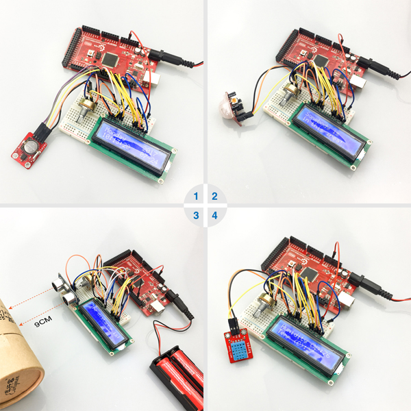 디바이스마트,오픈소스/코딩교육 > 아두이노 > 아두이노 교육용키트,KEYES,아두이노 MEGA 2560 슈퍼 스타터 키트 [KE0083],2018 최신판! ATMEGA328P 칩셋을 사용한 MEGA 2560 슈퍼 스타터 키트 입니다. 새롭게 디자인된 포장과 49가지 부품이 깔끔하게 정리되는 툴박스로 발송 됩니다. 29가지 프로젝트와 풍부한 가이드북으로 재미있고 놀라운 아두이노를 실습 할 수 있습니다.