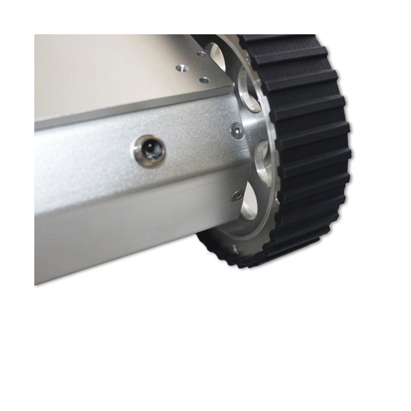 디바이스마트,기계/제어/로봇/모터 > 전문분야 로봇 > 주행로봇 > 궤도형 주행로봇,(주)로보블럭시스템,HD Tracked Tank Mobile Robot Kit,제품 사이즈: 450mm x 320mm x 157mm / 재질: 알루미늄 합금 / 무게: 17kg / 색상: 화이트 / 두개의 탱크 Tread Kit을 포함하고 있으며, 보통의 휠보다 훨씬 더 힘든 지형 운행 가능