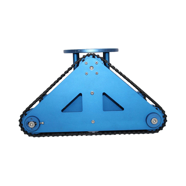 디바이스마트,기계/제어/로봇/모터 > 전문분야 로봇 > 주행로봇 > 궤도형 주행로봇,(주)로보블럭시스템,RC Tri-Tracked Tank Robot Kit,제품 사이즈: 300mm x 260mm x 172mm / 재질: 알루미늄 합금 / 무게: 4kg / 색상: 블루 / RC로 제어가 가능한 3각 구조의 Tracked Tank Robot 시스템