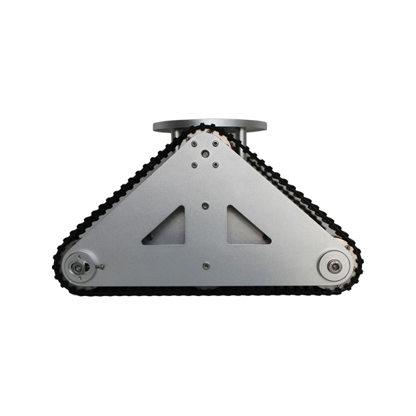 디바이스마트,기계/제어/로봇/모터 > 전문분야 로봇 > 주행로봇 > 궤도형 주행로봇,(주)로보블럭시스템,Tri-Tracked Tank Robot Kit,제품 사이즈: 300mm x 260mm x 172mm / 재질: 알루미늄 합금 / 무게: 4kg / 색상: 화이트 / 3각 구조의 Tracked Tank Robot / 전방에 초음파 센서를 내장, 장애물 검지가 가능 / 엔코더 DC모터가 장착, 로봇의 이동을 감지할 수 있다.