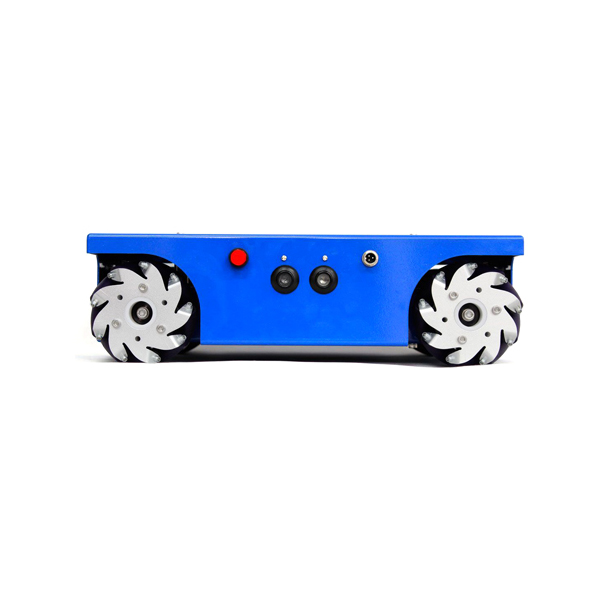 디바이스마트,기계/제어/로봇/모터 > 전문분야 로봇 > 주행로봇 > 전방향 이동로봇,(주)로보블럭시스템,4WD Mecanum Wheel Mobile Robot,제품 사이즈: 400mm x 307mm x 123mm / 재질: 알루미늄 합금 / 무게: 5.5kg / 색상: 블루 / 4개의 메카넘 휠을 가지고 있는 이동로봇 플랫폼 / 전진, 후진, 좌측, 우측, 좌회전, 우회전, 대각선 이동 가능