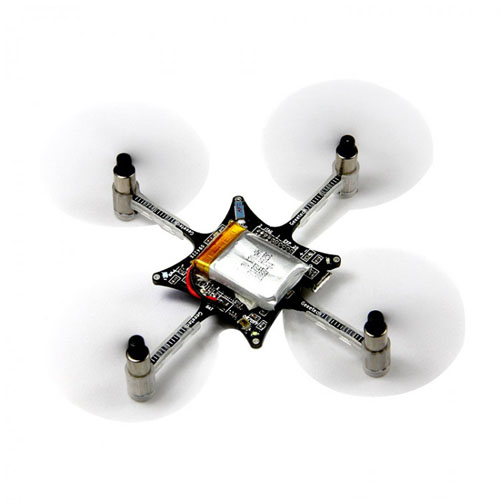 디바이스마트,기계/제어/로봇/모터 > 교육/취미로봇 > 드론/항공기 > 드론/항공기,(주)로보블럭시스템,Nano Quadcopter Kit 10-DOF with Crazyradio-쿼드콥터,Nano-Quad로도 알려진 소형 쿼드콥터로서 PCB자체를 프레임으로 사용한 제품입니다. Crazyradio를 포함합니다.
