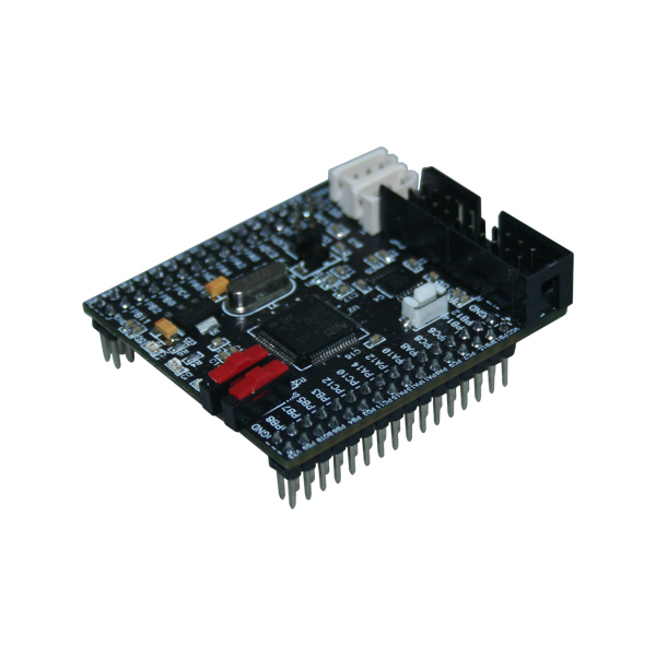 디바이스마트,MCU보드/전자키트 > 프로세서/개발보드 > ARM > Cortex-M3,(주)로보블럭시스템,STM32F103RCT6 MCU 메인 모듈,Cortex-M3 기반의 32비트 ARM 프로세서중에 STM32F103RCT6 MCU를 쉽게 사용할 수 있게 모듈형태로 제공하는 메인보드립니다. 두개의 시리얼 통신 포트와 Jtag 포트를 내장하고 있으며, 외부 확장 포트를 가지고 있기 때문에 편리하게 사용이 가능합니다.