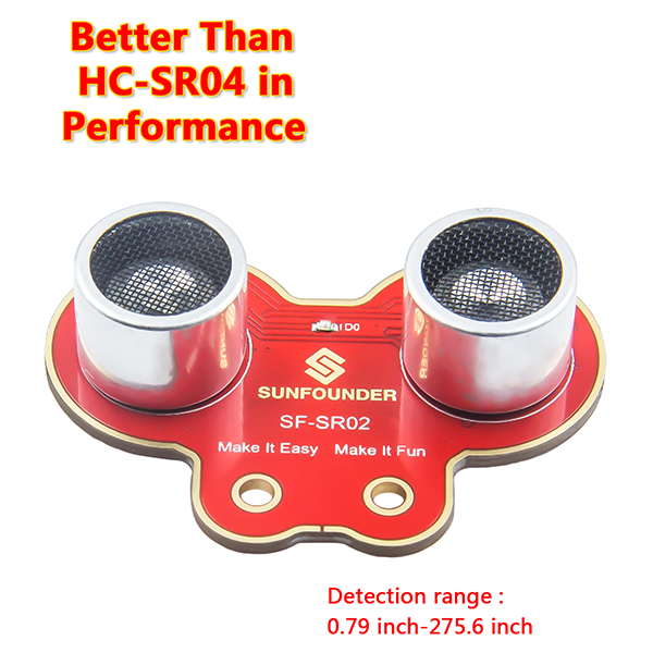 SF-SR02 초음파 거리 센서 키트 [TS0474]