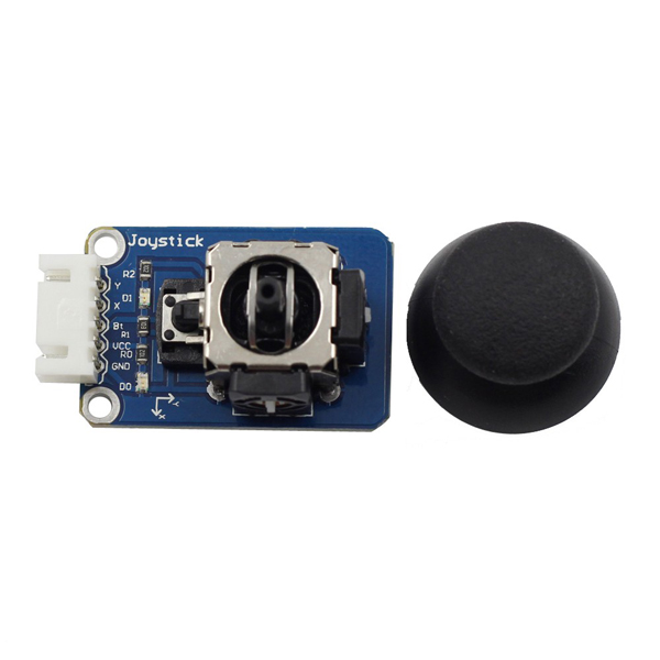 디바이스마트,MCU보드/전자키트 > 버튼/스위치/제어/RTC > 버튼/스위치/조이스틱,SunFounder,조이스틱 PS2 모듈 [TS0221],아두이노 호환 / 2차원 제어에 적합한 조이스틱 모듈입니다 / 로봇 프로젝트의 원격 제어에 활용 / 작동전압 : DC 5V / 사이즈 : 2.5 x 3.8 cm