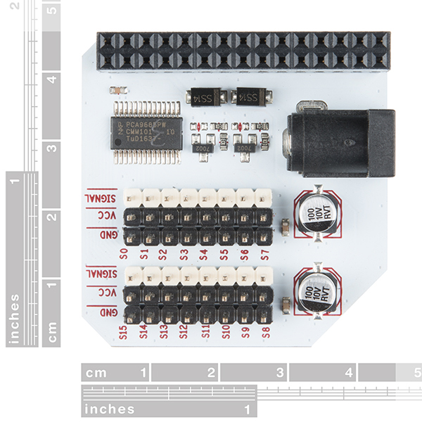 디바이스마트,오픈소스/코딩교육 > 라떼판다/비글본/기타,Onion Corporation,오메가2용 서보 확장보드 Servo Expansion Board for Onion Omega [ONI-12],16개의 PWM (Pulse Width Modulation) 출력을 Omega에 추가할 수 있습니다. / 로봇이나 DC 모터 구동에 사용 가능합니다. /  확장 Dock나 Arduino Dock R2와 같은 30핀 확장 헤더가 장착된 Omega Dock이 별도로 필요