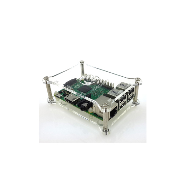 디바이스마트,오픈소스/코딩교육 > 라즈베리파이 > 라즈베리파이 케이스,ELEDUINO,Raspberry Pi 1-layer Clear Case [ELED-014],Raspberry Pi 3 Model B/2B/B+/B/A+ 호환 1층 투명 케이스