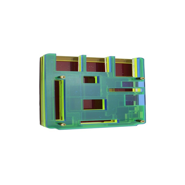 디바이스마트,오픈소스/코딩교육 > 라즈베리파이 > 라즈베리파이 케이스,ELECROW,라즈베리파이2 레인보우 케이스 [RPA02122C],반투명 케이스로 라즈베리파이2 모델 B 보호 엔클로저는 GPIO 헤더, USB 포트, 이더넷, microSD 카드, HMDI, 3.5mm 잭 및 CSI 커넥터 뿐만 아니라 슬롯이 있어 보드가 냉각됩니다.