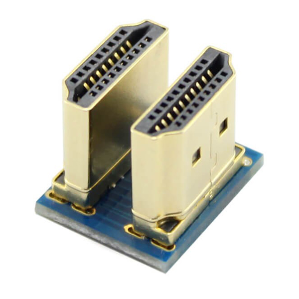 디바이스마트,오픈소스/코딩교육 > 라즈베리파이 > 아답터/방열판/OS/기타,ELECROW,라즈베리파이 5인치 HDMI 스크린용 커넥터 [DRA04605C],HDMI Connector for 5 inch HDMI Raspberry Pi Screen / 5인치 라즈베리파이 화면을 위한 HDMI 커넥터 / 가벼운 무게 / 사이즈: 17mm(L) x 14mm(W) x 14mm(H) / 주의: 라즈베리파이 스크린 미포함