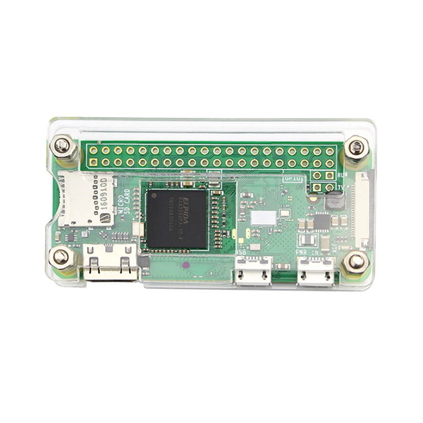 디바이스마트,오픈소스/코딩교육 > 라즈베리파이 > 라즈베리파이 케이스,ELECROW,라즈베리파이 제로 W 아크릴케이스 [DRA02029C],Acrylic Case Protector for Raspberry Pi Zero W / Raspberry Pi Zero W와 호환되는 가볍고 조립하기 쉬운 투명 아크릴 인클로저 / 2개의 USB 포트와 1개의 냉각홀, Pi : mini HDMI, 마이크로 SD 슬롯, 마이크로 USB 전원, 커넥터 사용 가능 / ★ 투명/검정 랜덤 출고 됩니다 ★