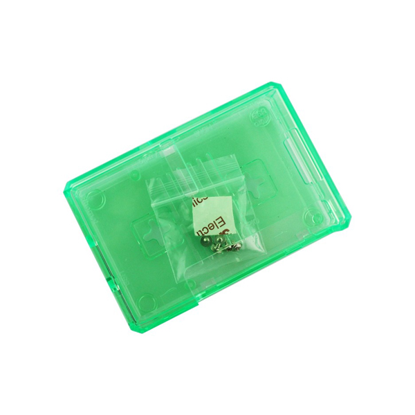 라즈베리파이 3/2B/B+ 플라스틱 케이스 - 그린 [RPA59340S]