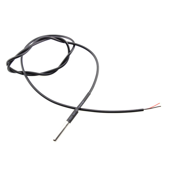 디바이스마트,센서 > 온도/습도/수위센서 > 센서 프로브,ELECROW,DS18B20 방수 온도센서 [STH01102S],건물, 장비 또는 기계 내부의 온도 감지, 프로세스 모니터링 및 제어 / input voltage : 3.0V~5.5V / Temperature range: -55 to +125 degree