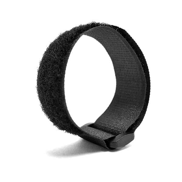 고리형 벨크로/찍찍이 케이블타이 20x200mm (블랙) [SZ-XL036]