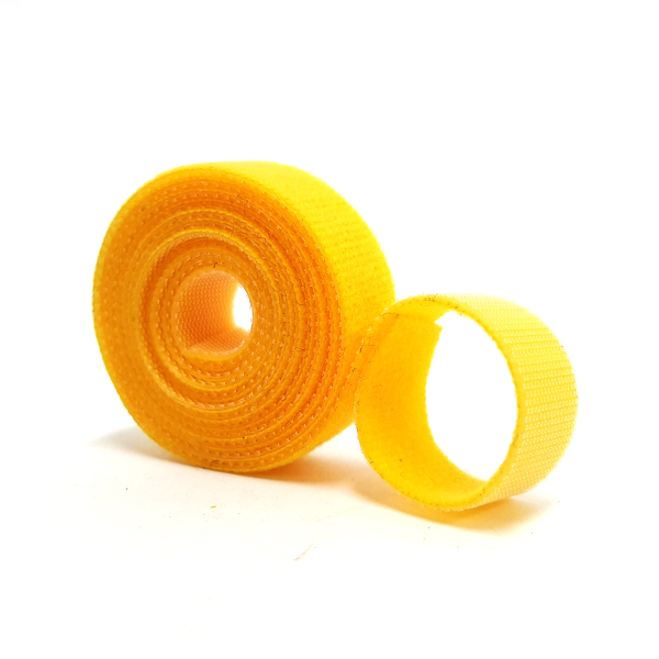 벨크로/찍찍이 케이블 롤타이 15mm (옐로우) [SZ-XL039]