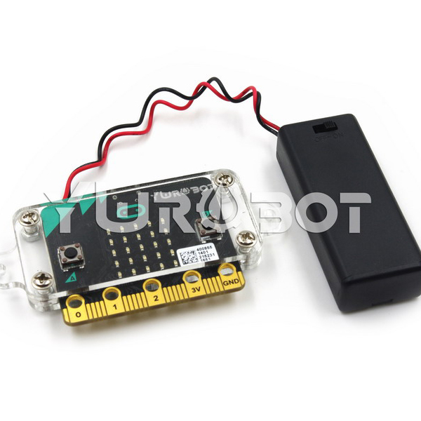 디바이스마트,오픈소스/코딩교육 > Micro:Bit > 마이크로비트 케이스/악세사리,YwRobot,2xAAA 마이크로비트 호환 배터리홀더 [PWR070102],AAA 배터리 2개를 연결할 수 있는 배터리 홀더 / ON-OFF스위치 기능 / 보드는 별도 구매 상품입니다.