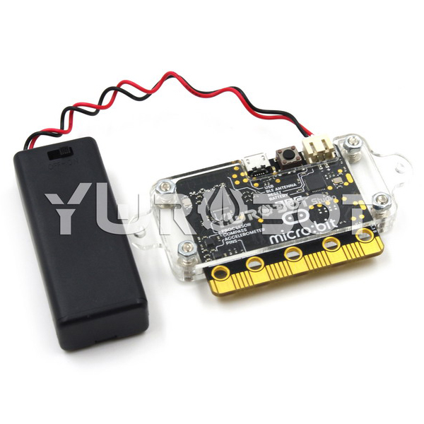 디바이스마트,오픈소스/코딩교육 > Micro:Bit > 마이크로비트 케이스/악세사리,YwRobot,2xAAA 마이크로비트 호환 배터리홀더 [PWR070102],AAA 배터리 2개를 연결할 수 있는 배터리 홀더 / ON-OFF스위치 기능 / 보드는 별도 구매 상품입니다.