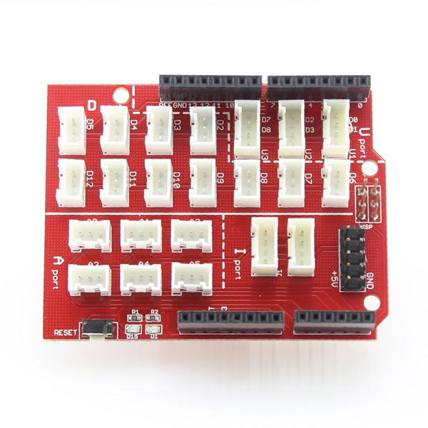 디바이스마트,오픈소스/코딩교육 > 아두이노 > 아두이노 호환쉴드,ELECROW,Crowtail- 아두이노 쉴드[CT0001BS],Arduino에 연결되며 Crowtail 시스템의 기초입니다. / 사용 전압 : 3.3 ~ 5 VDC
