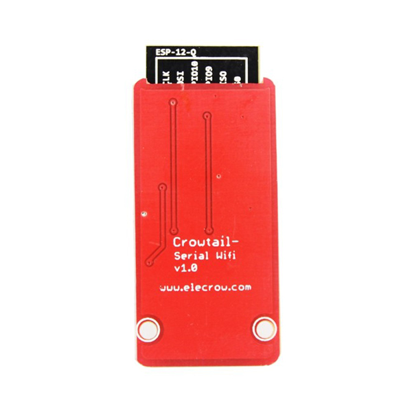 디바이스마트,MCU보드/전자키트 > 통신/네트워크 > 와이파이,ELECROW,Crowtail- 시리얼 WiFi 모듈[CT0019SW],초저전력 UART-WiFi 모듈인 ESP-12를 기반으로 한 직렬 WiFi 모듈입니다.